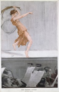 Portrett av Isadora Duncan (1877-1927) ca. 1913